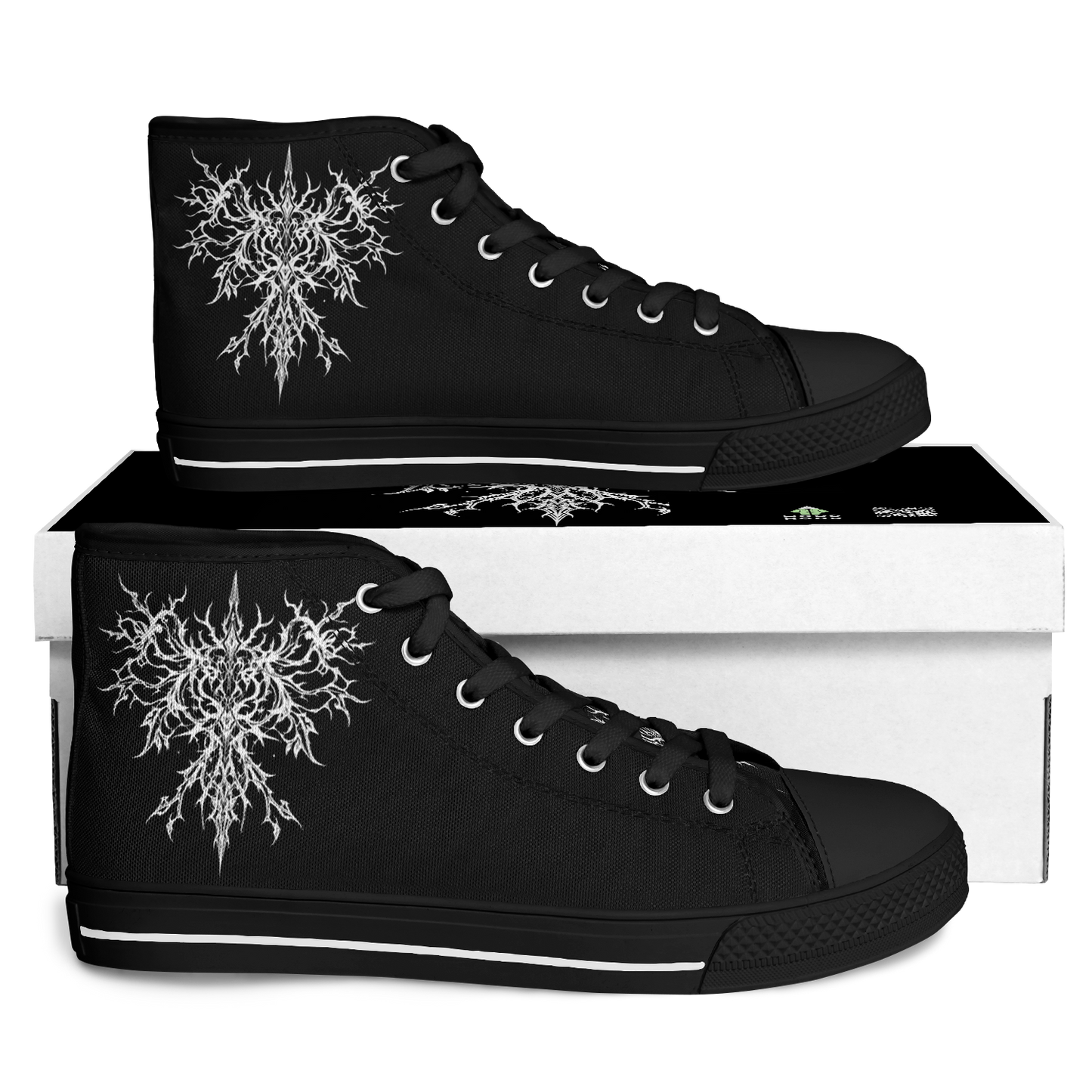 Tribal Crest High-Top Shoes – Tribal Wave Colection