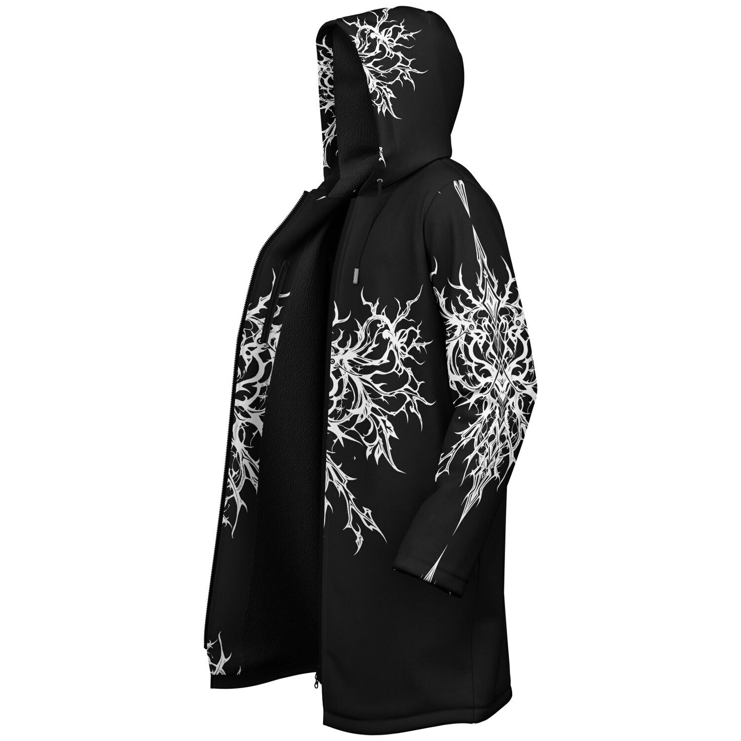 Ember Veil Cloak – Tribal Wave Colection