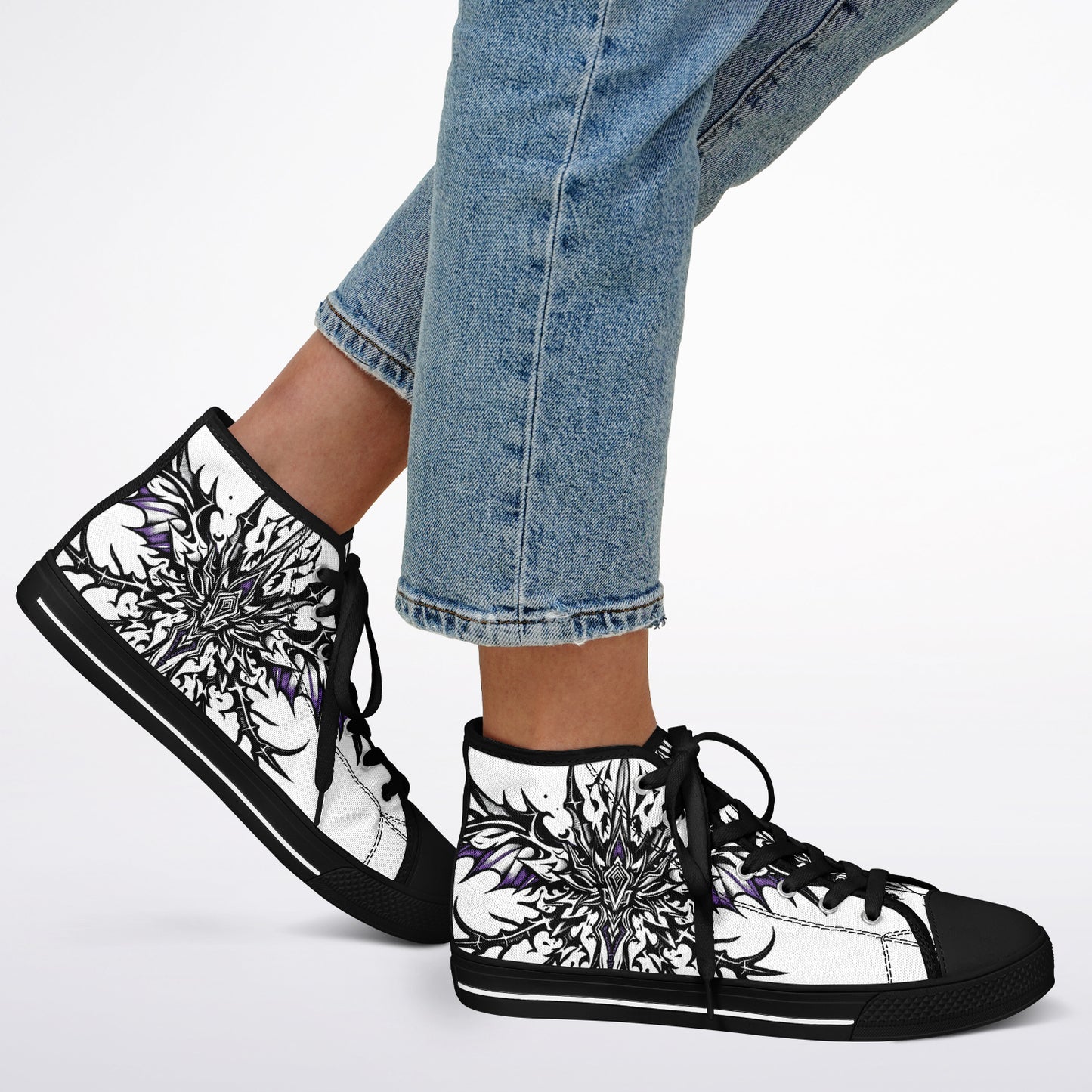 Tribal Sign Highp Top Shoes – Step Into the Pulse of the Earth