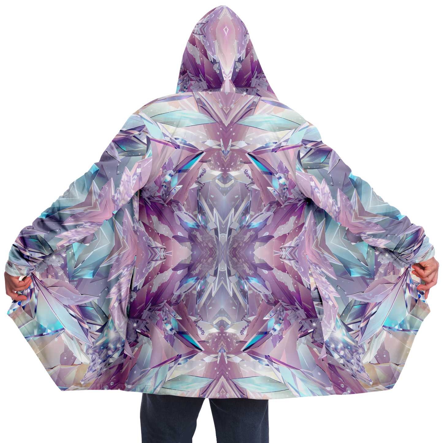 Crystalized Feathers with Pastel Dreams Color