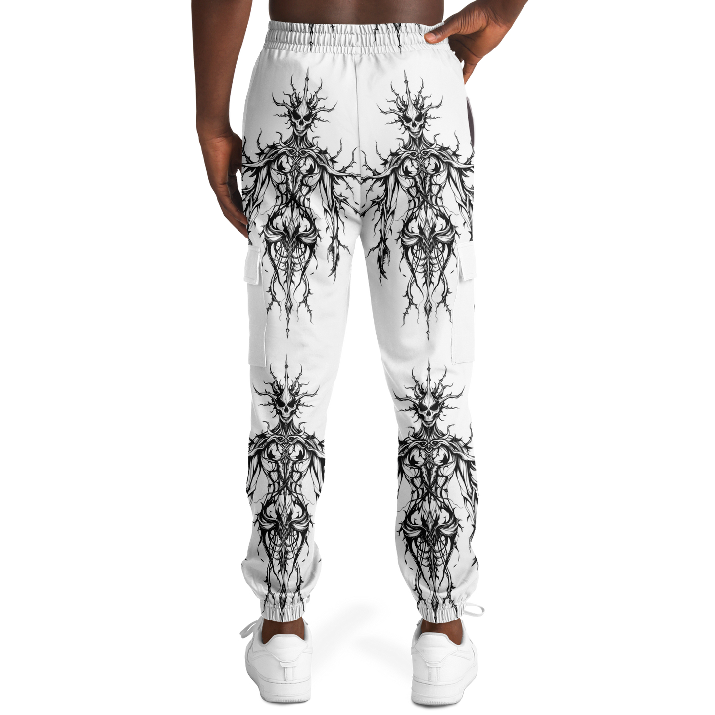 Pantalones Nightfang monocromáticos – Colección Tribal Wave 