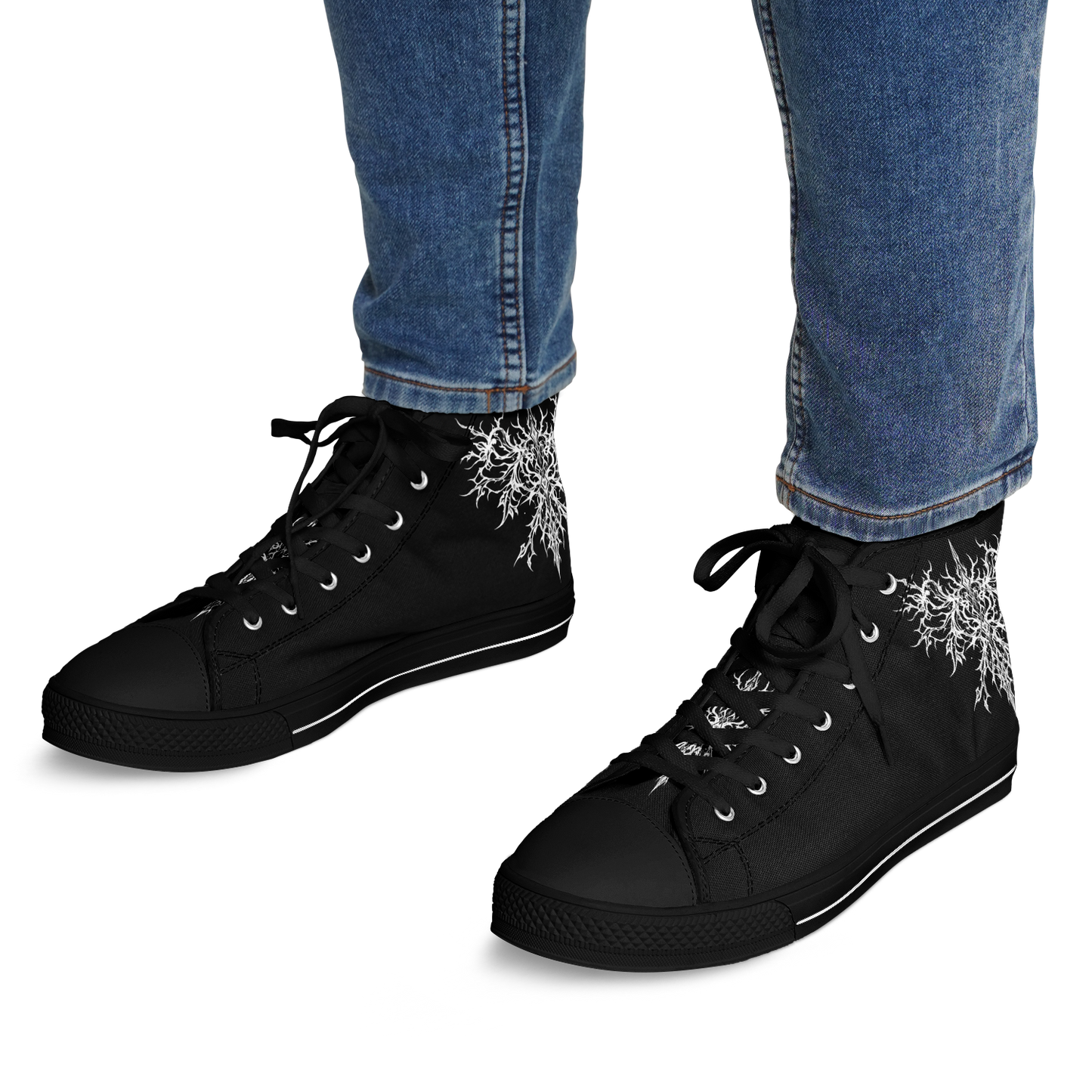 Tribal Crest High-Top Shoes – Tribal Wave Colection