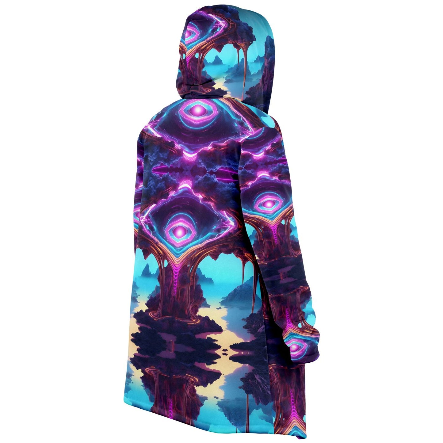 ¡Escalera a Eye Cloud Mejora tu estilo con esta sudadera con capucha! 