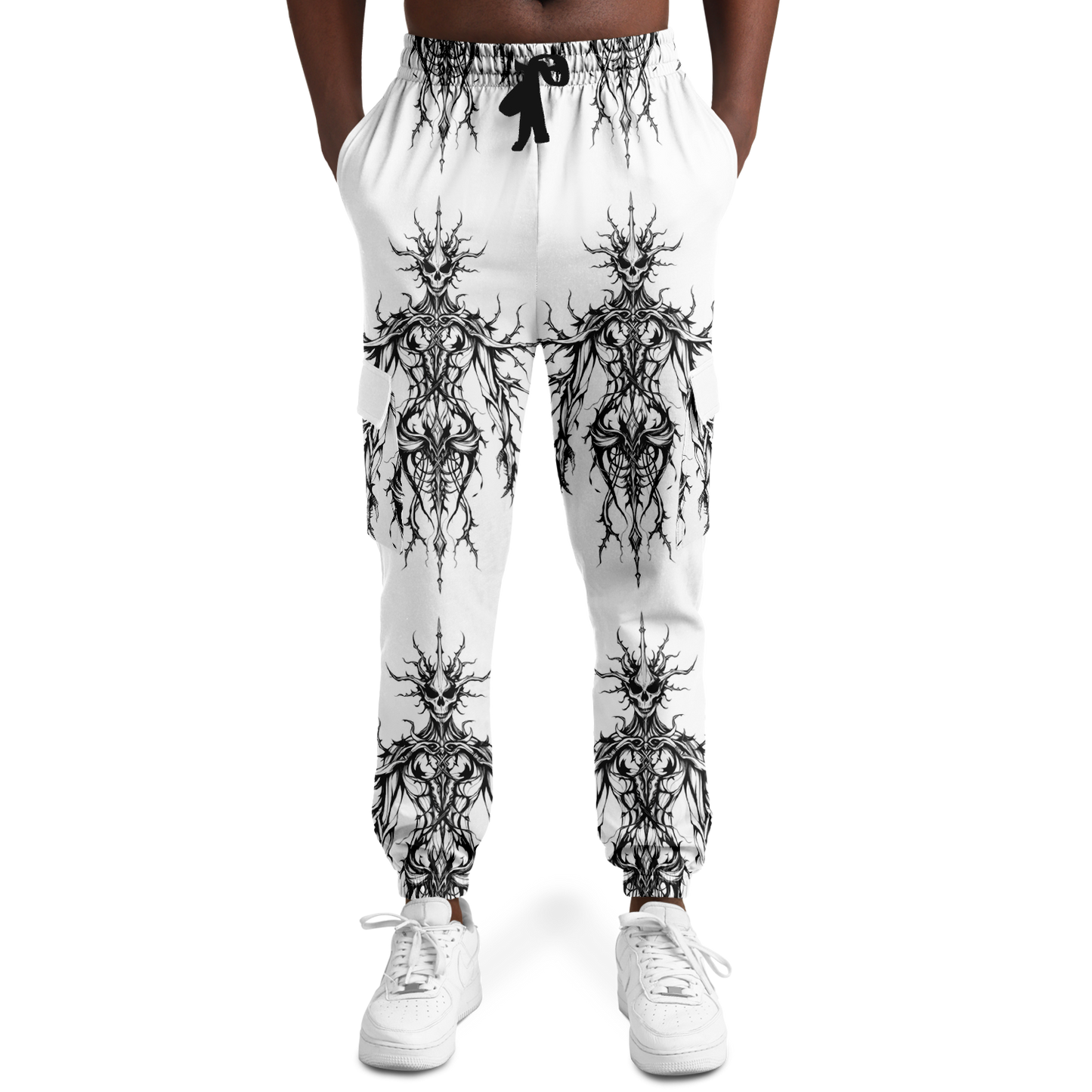 Pantalones Nightfang monocromáticos – Colección Tribal Wave 