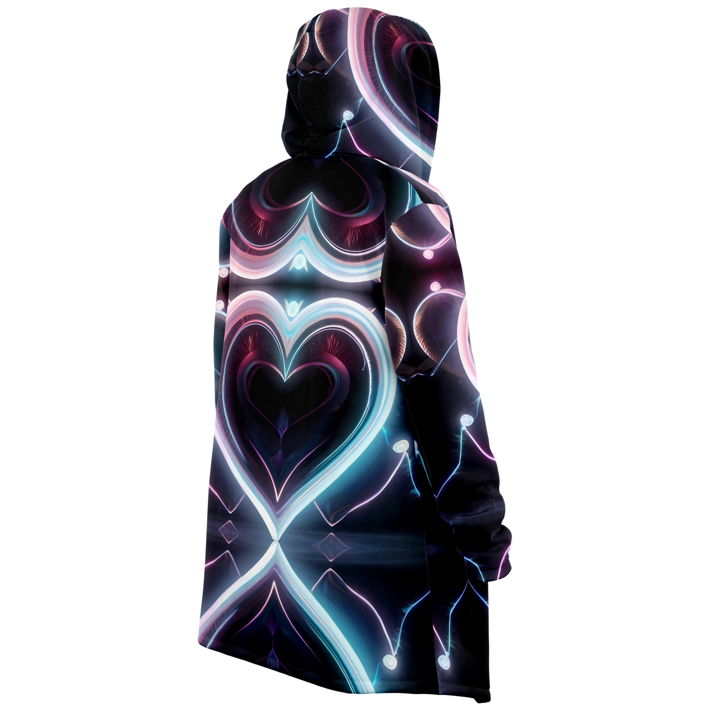 Neon Heart Full Light of Love Hood