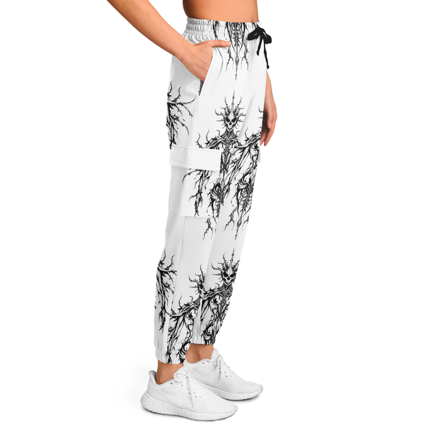 Pantalones Nightfang monocromáticos – Colección Tribal Wave 