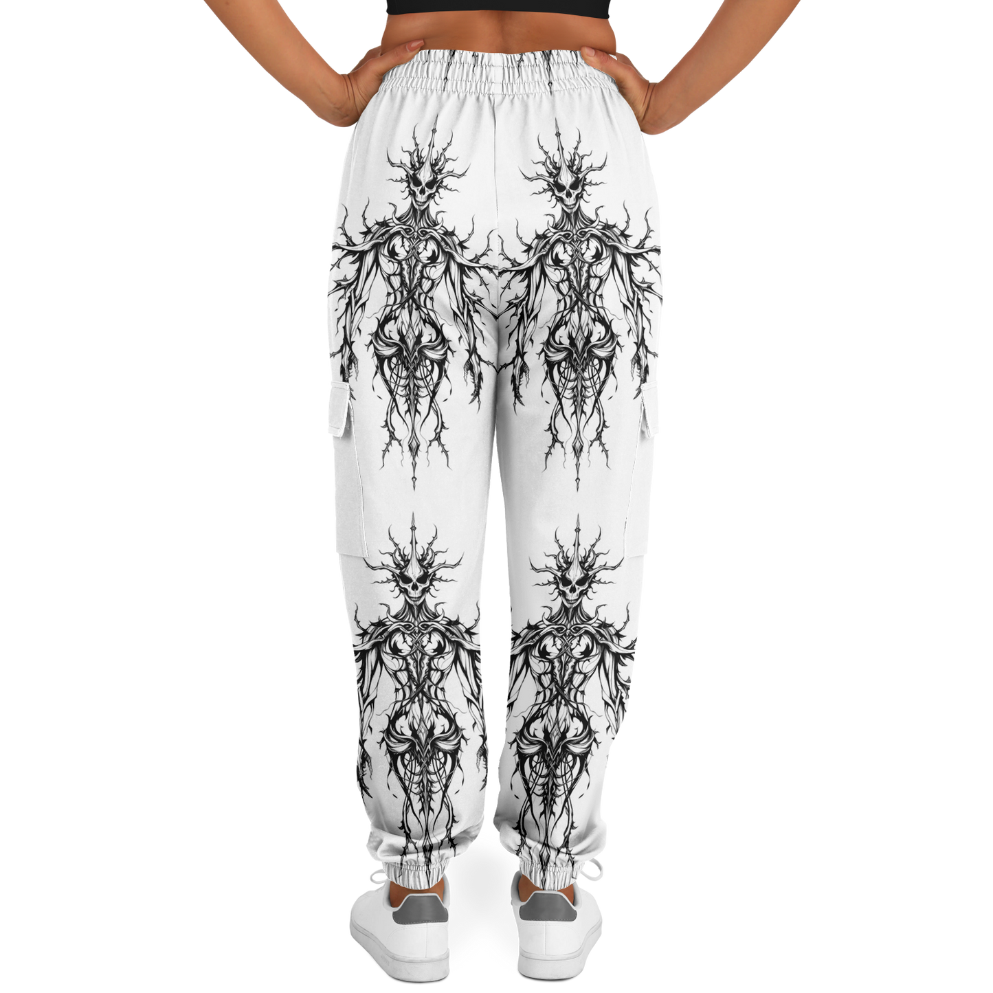 Pantalones Nightfang monocromáticos – Colección Tribal Wave 